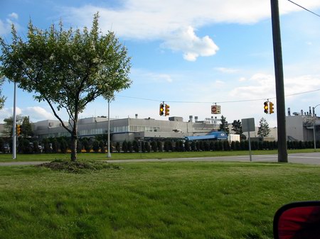 Wayne Drive-In Theatre - Now Part Of Ford Plant - Photo From Water Winter Wonderland